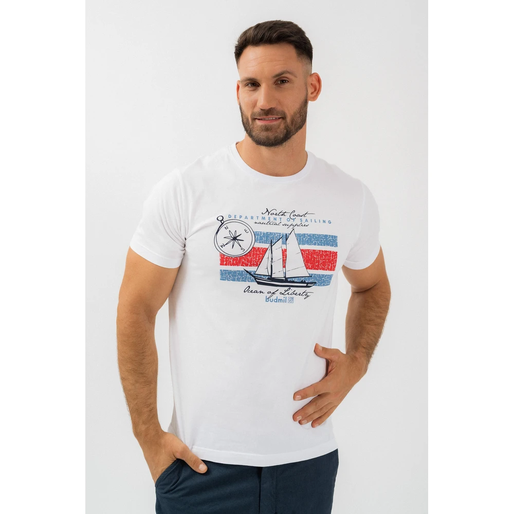 BUDMIL Polo Man M white