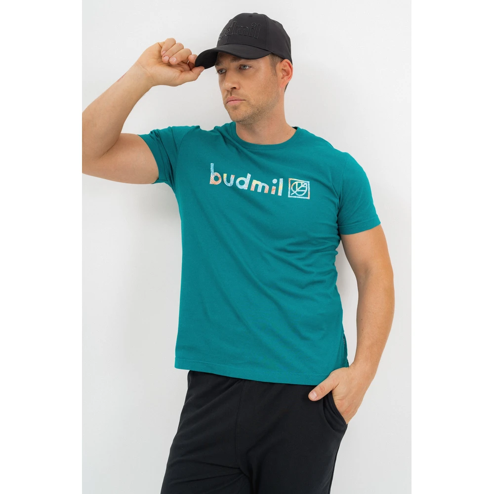BUDMIL Polo Man M türkiz-zöld