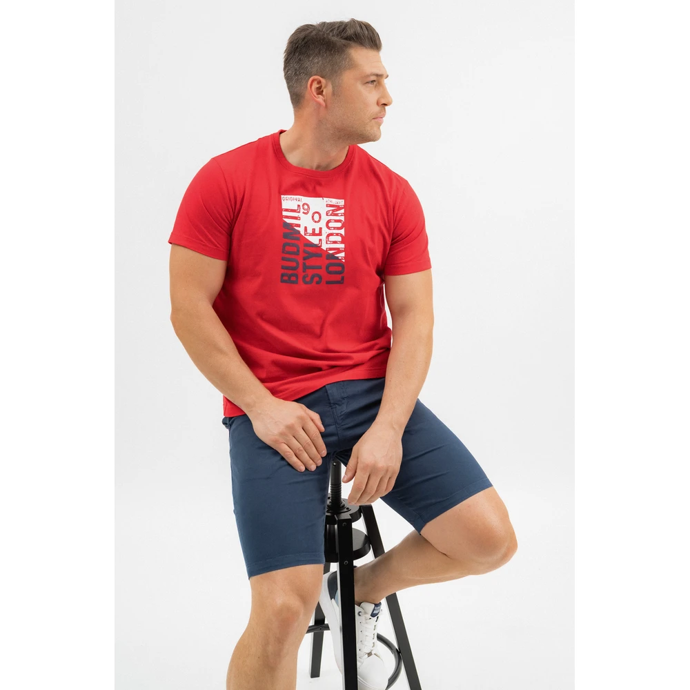 BUDMIL Polo Man XXXL red