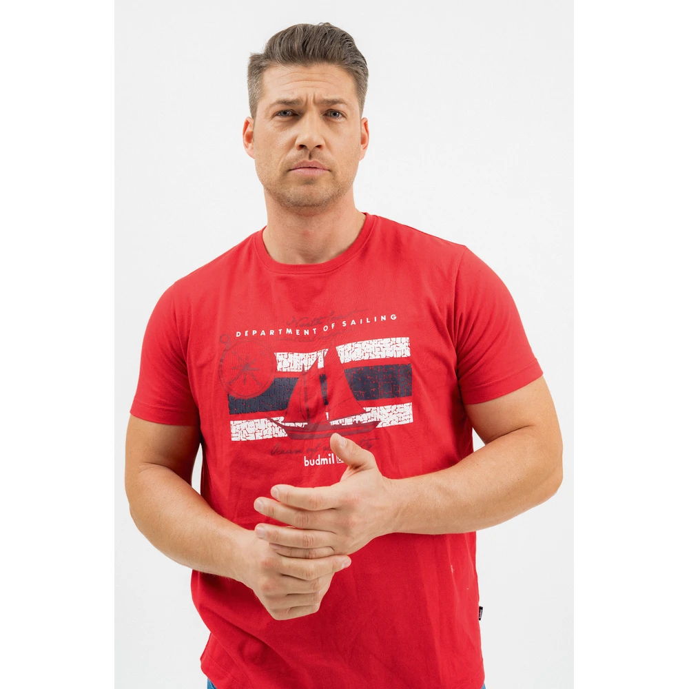 BUDMIL Polo Man XXXXL red