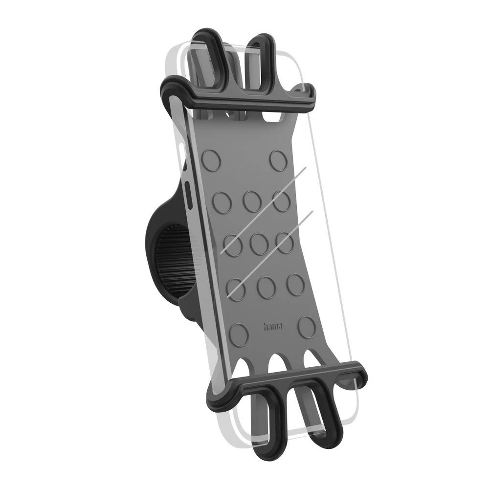 HAMA Cyclist phone case flexible silicone black 00201967