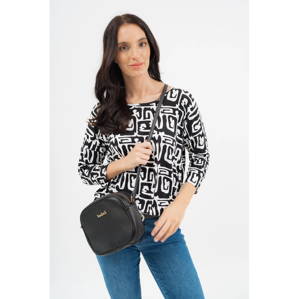 BUDMIL 3/4-es sleeve upper Female XXXL black