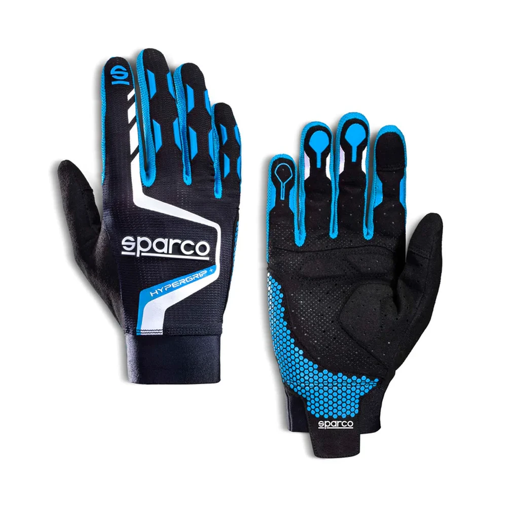 SPARCO Hypergrip+ Kék Kesztyű Méret 10 M 00209510NRAZ
