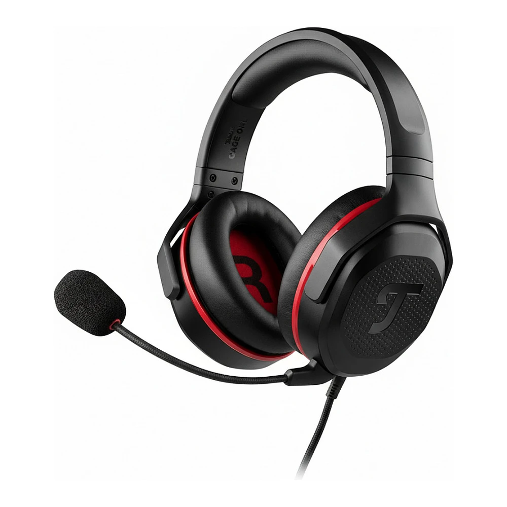 TEUFEL Cage One vezetékes over-ear gaming headset fekete 106481001