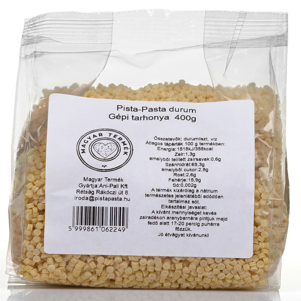 PISTA PASTA Durum tarhonya 400g 101018