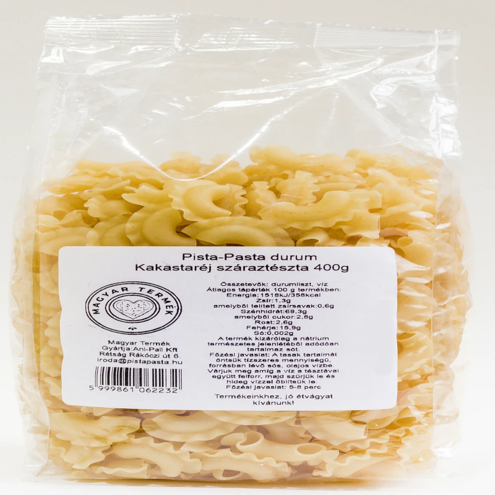 PISTA PASTA Durum kakastaréj 400g 101019