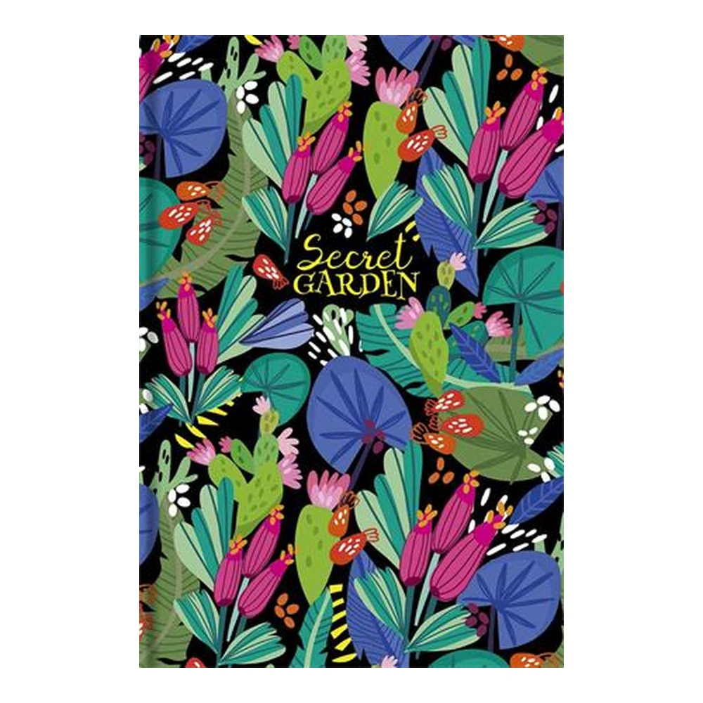SHKOLYARYK notebook glued linear A5 80 lap Secret Garden mixed SB807003L