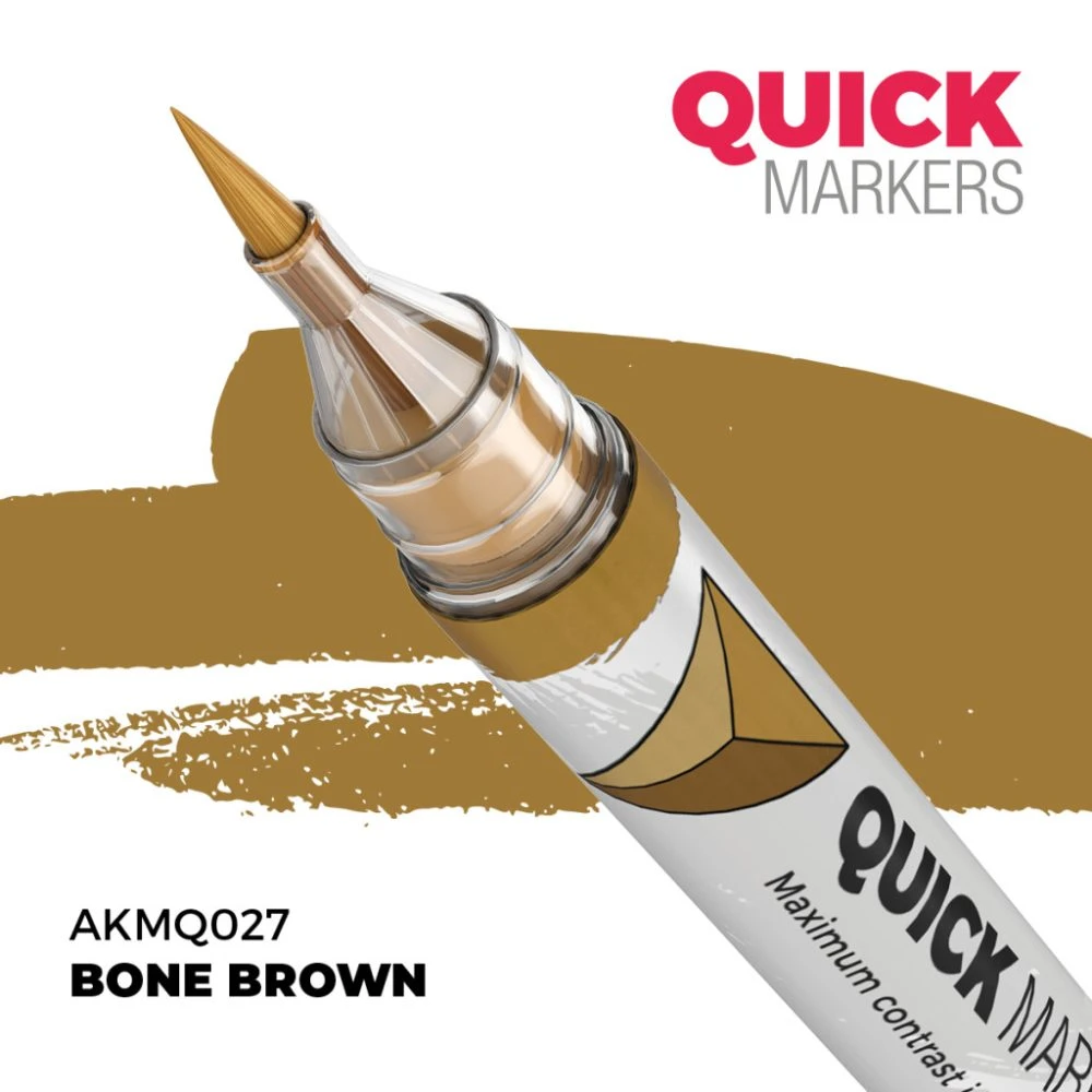 AK INTERACTIVE Bone Brown fast marker marker AKMQ027