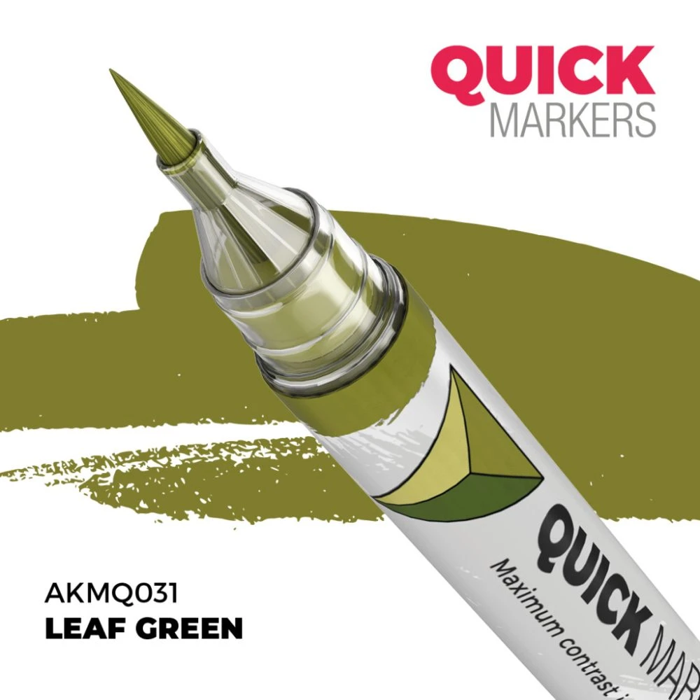 AK INTERACTIVE Leaf Green fast marker AKMQ031