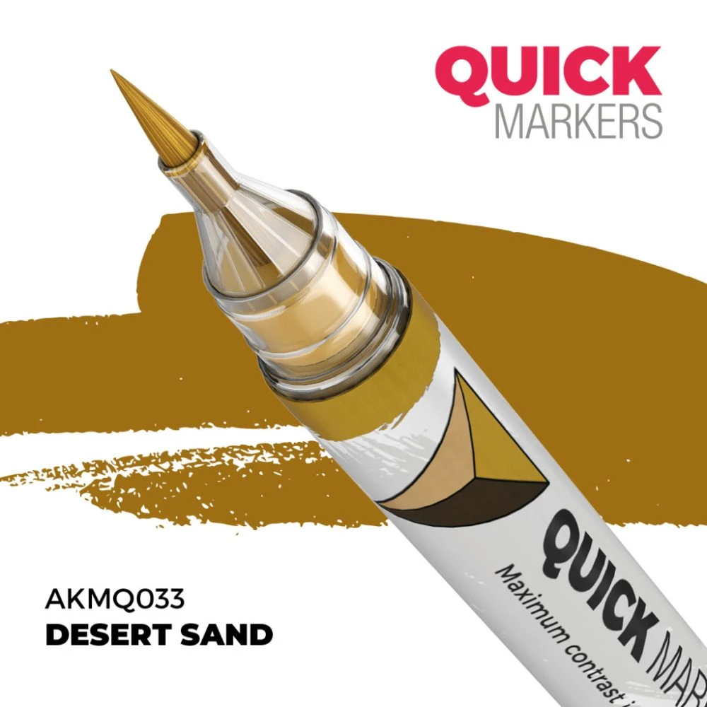 AK INTERACTIVE Desert Sand Quick Marker sivatagi sand marker AKMQ033