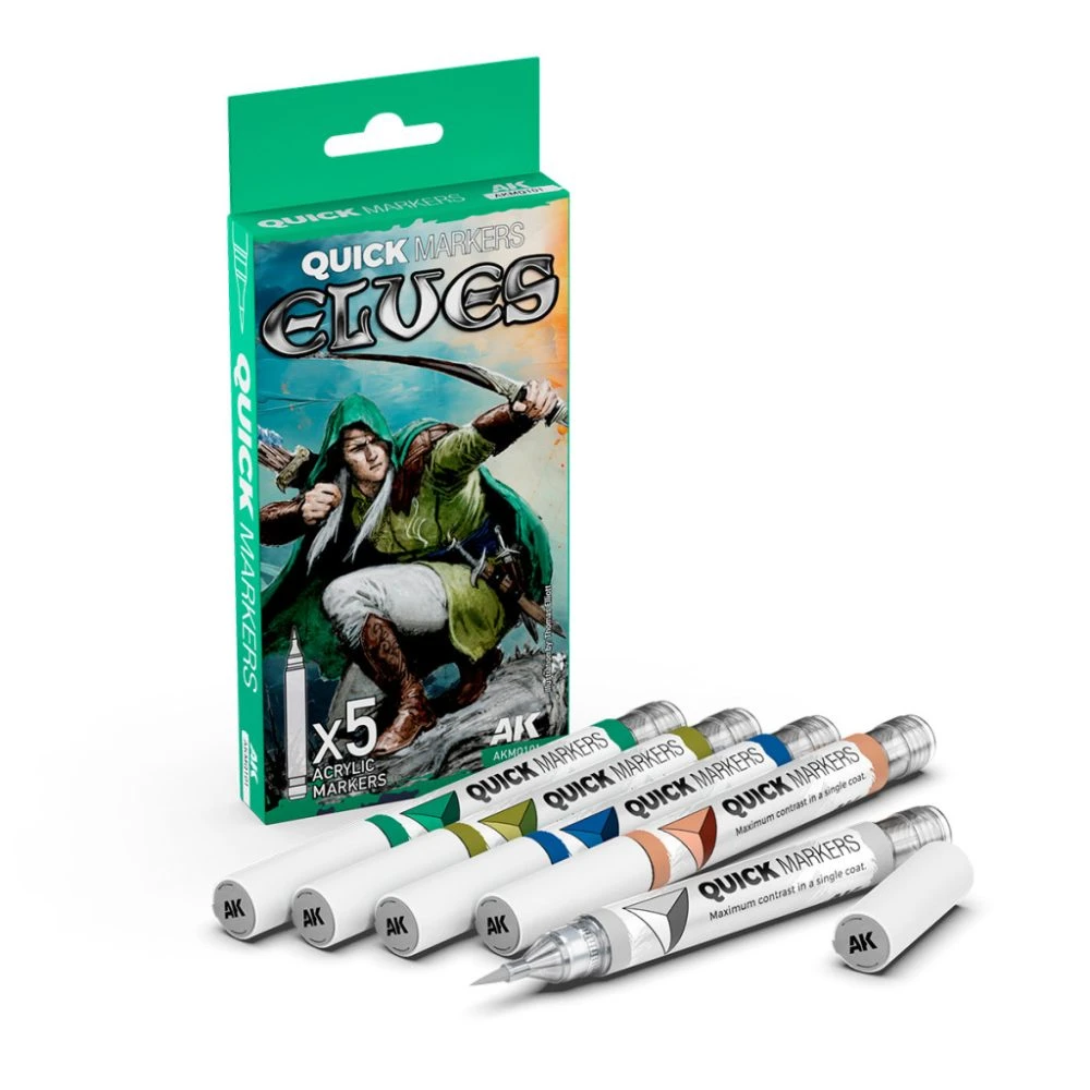AK INTERACTIVE Elves fast markerek stock AKMQ101