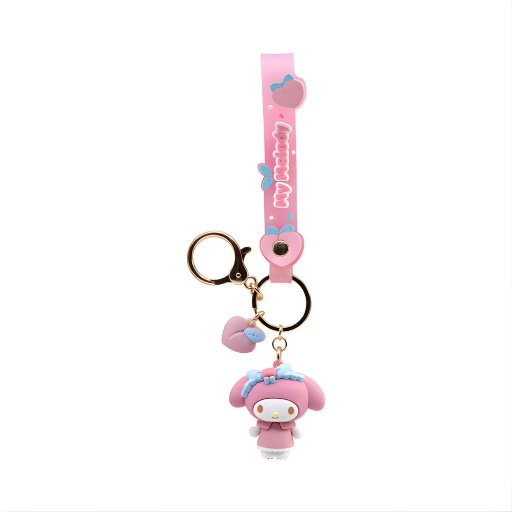 Peach Series My Melody kézpántos key ring YU11648