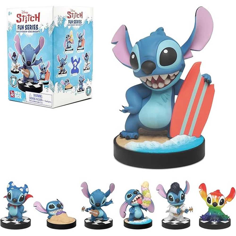 Stitch Zoom Hero meglepetés minifigura 75 cm YU15758