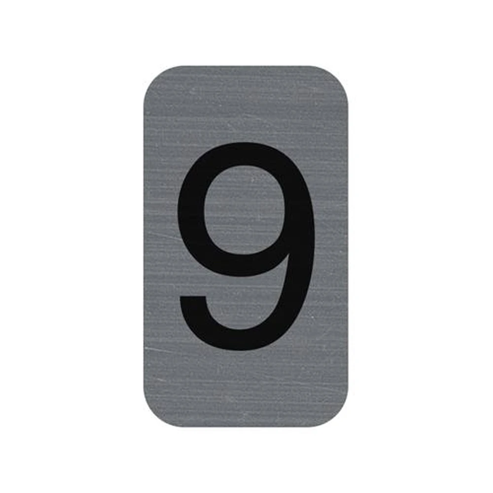 EXACOMPTA Információs table self-adhesive 25x44 cm alumíniumhatású 9-es EX67189E