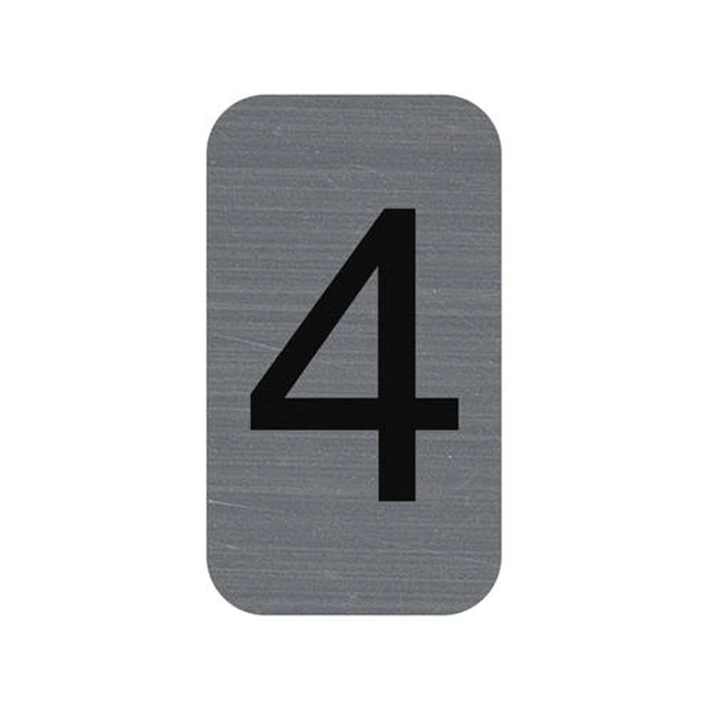 EXACOMPTA Információs table self-adhesive 25x44 cm alumíniumhatású grey 4-es EX67184E