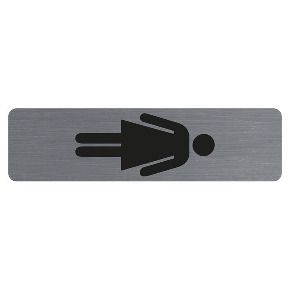 EXACOMPTA Információs table self-adhesive 44x165 cm alumíniumhatású Female EX67168E