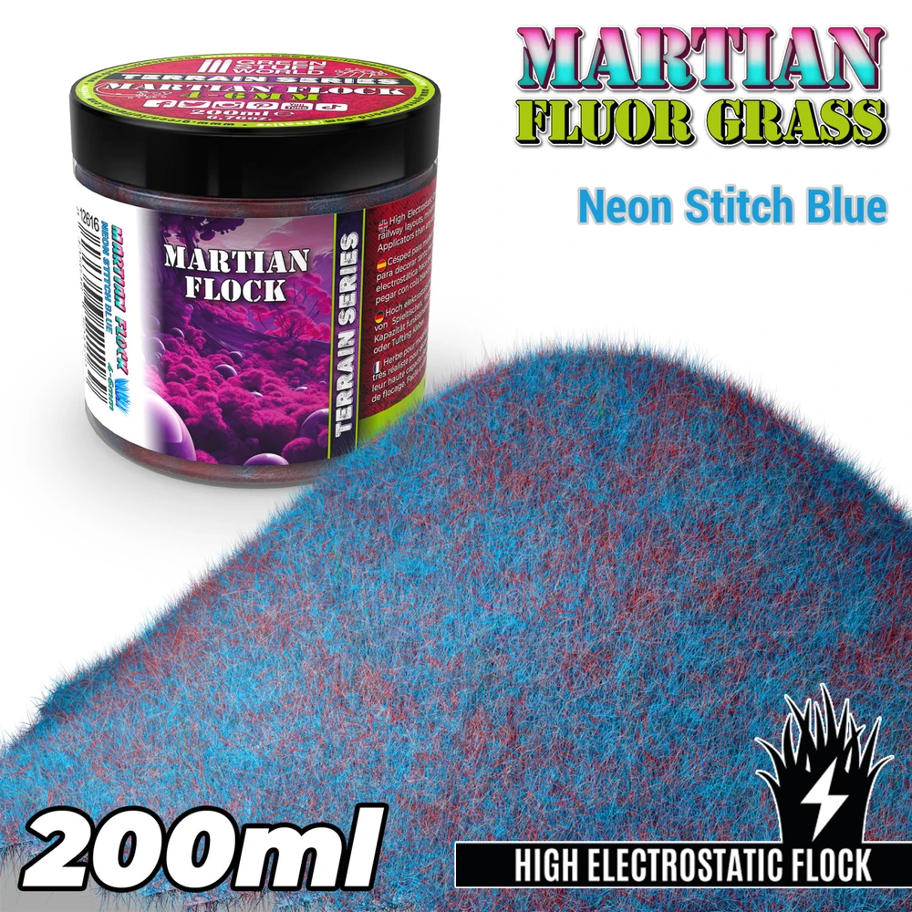 GREEN STUFF WORLD Marsi fluor grass neon stitch blue 200ml GSW12616