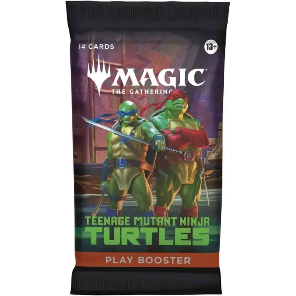 WIZARD OF THE COAST Magic The Gathering Teenage Mutant Ninja Turtles Play Booster card box MTG091