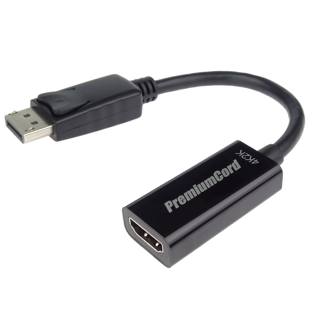 PREMIUMCORD DisplayPort HDMI Converter Black kportad11