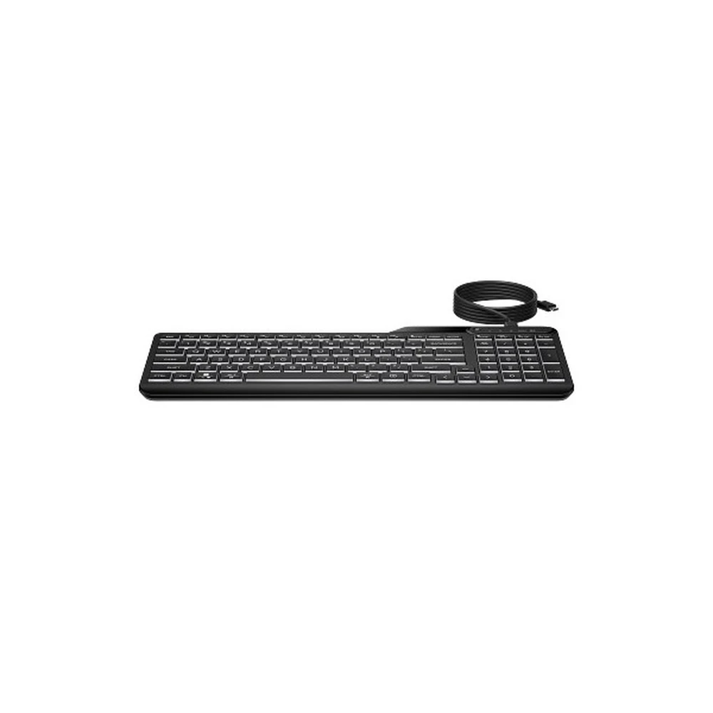 HP 400 háttérvilágítású wired keyboard Hungarian black 7N7C0AA#AKC