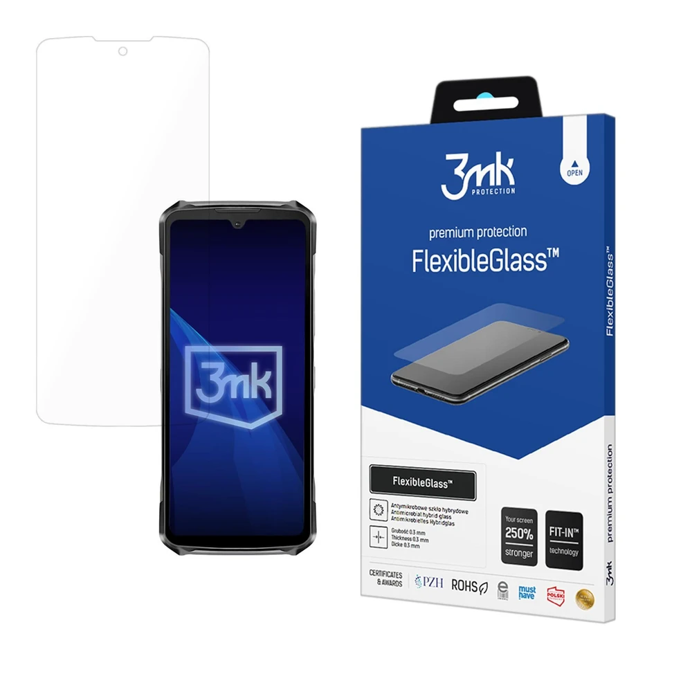 3MK FlexibleGlass Hybrid screen protector Doogee S119