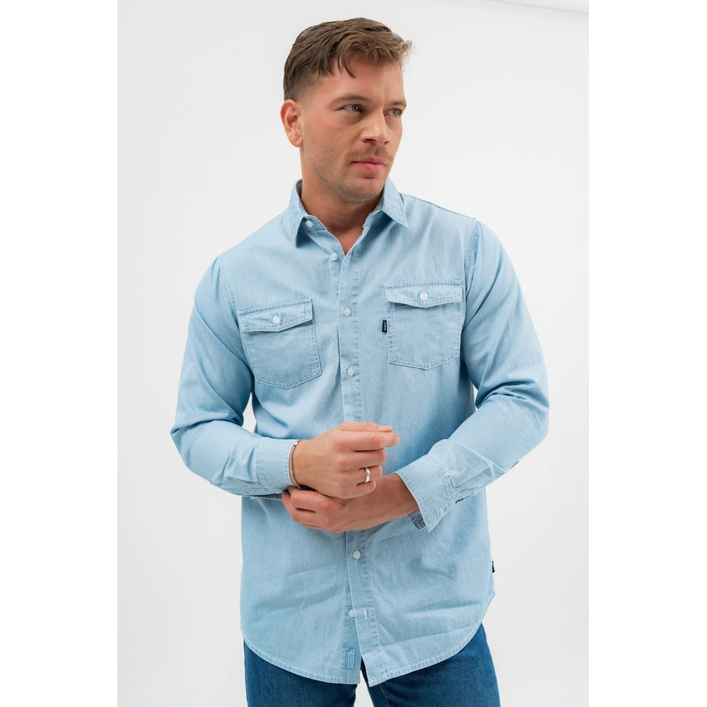 BUDMIL Long sleeve farmering Man XXXXL farmer blue