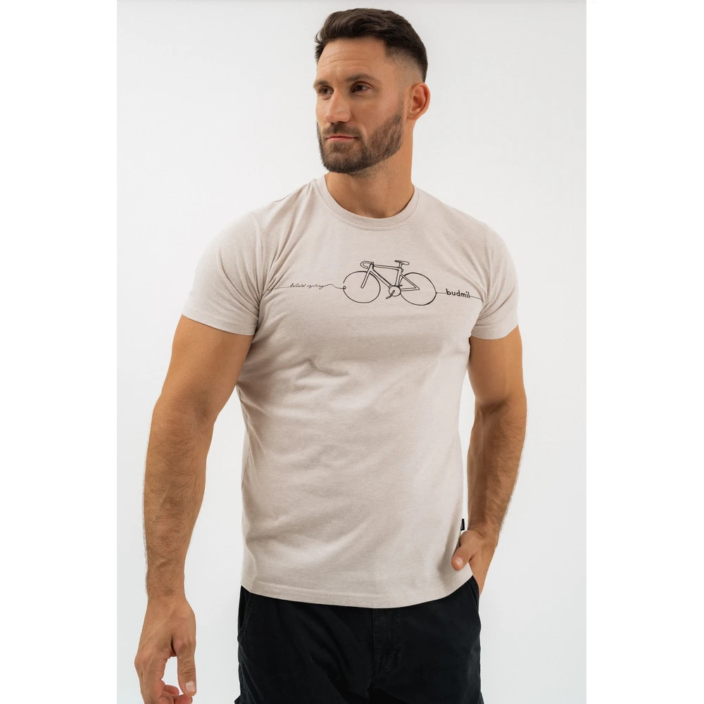 BUDMIL Polo Man XXL beige melanzs
