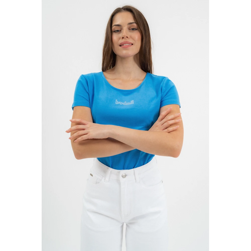 BUDMIL Karcsúsított depressed pattern polo Female M v.kék