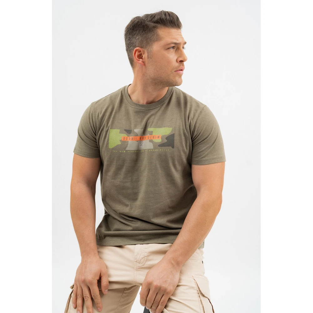 BUDMIL Polo man XXXL kakhi green