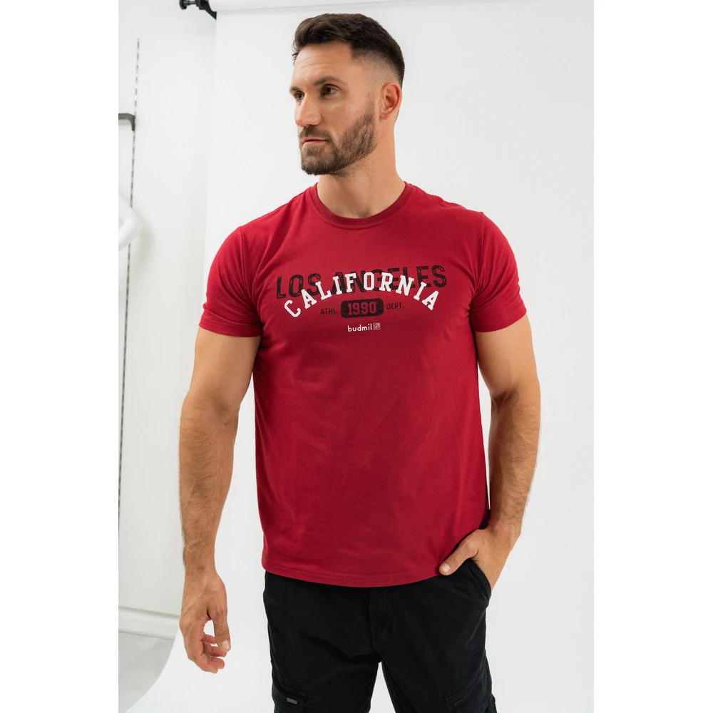 BUDMIL Polo man XXXL bordeoux