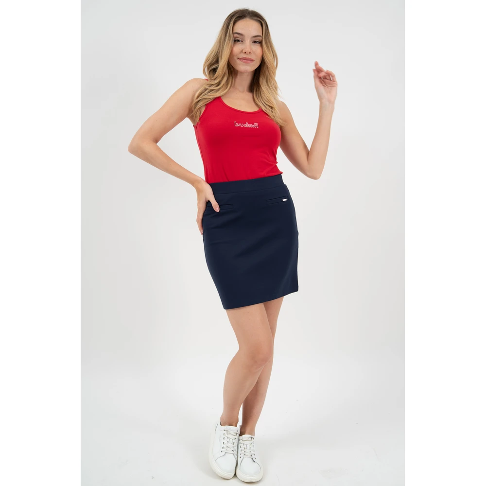BUDMIL Ujjatlan trikó Female XS red