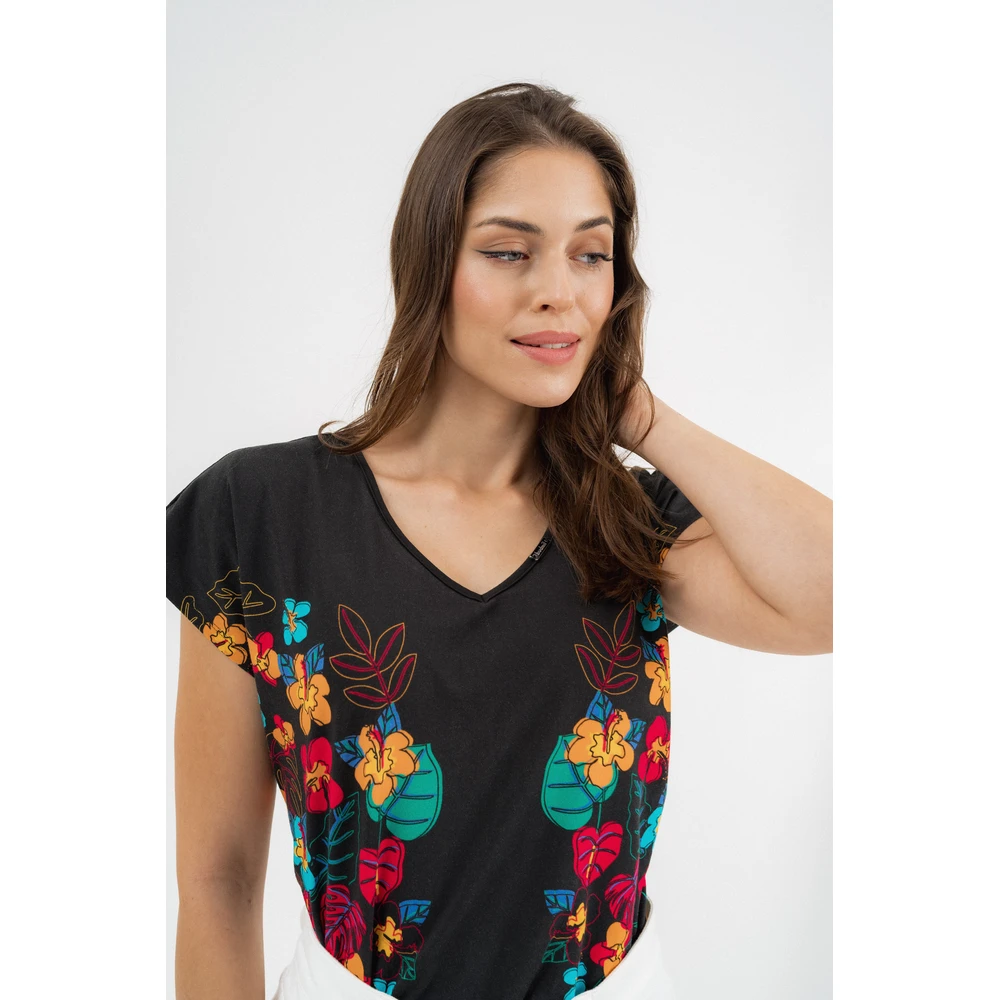 BUDMIL Polo female XXXL black