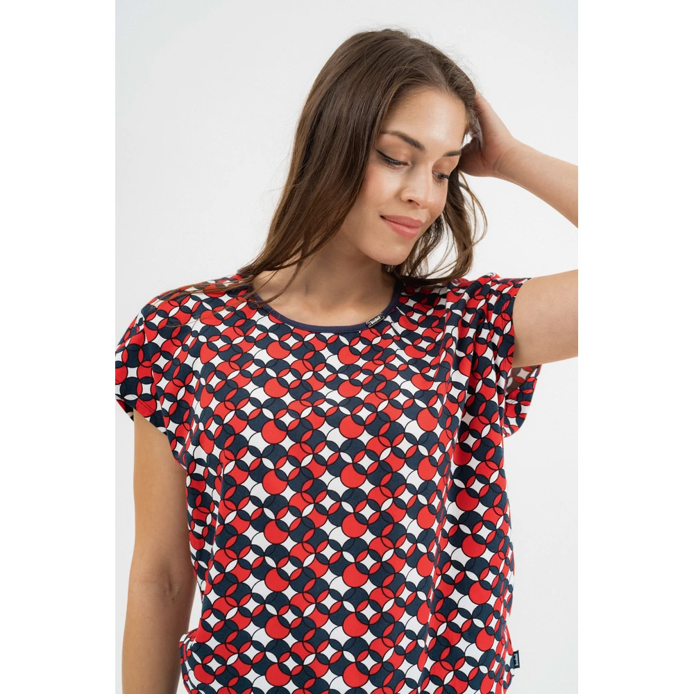BUDMIL Polo Female XL s.kék-piros