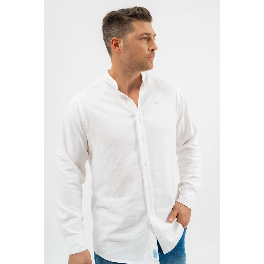 BUDMIL Modern fit long sleeve ing Man XXL white