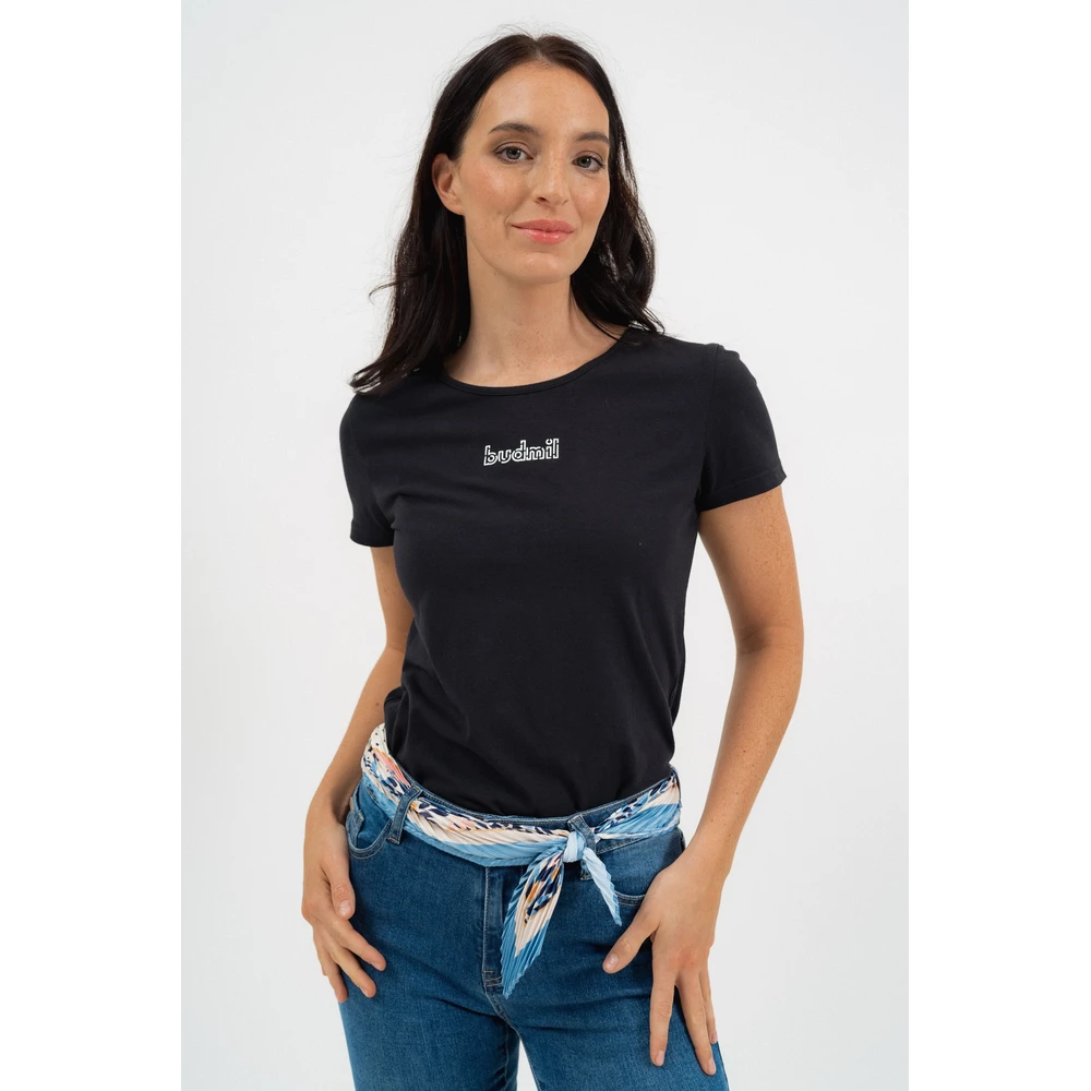 BUDMIL Karcsúsított depressed pattern polo Female XXXL black