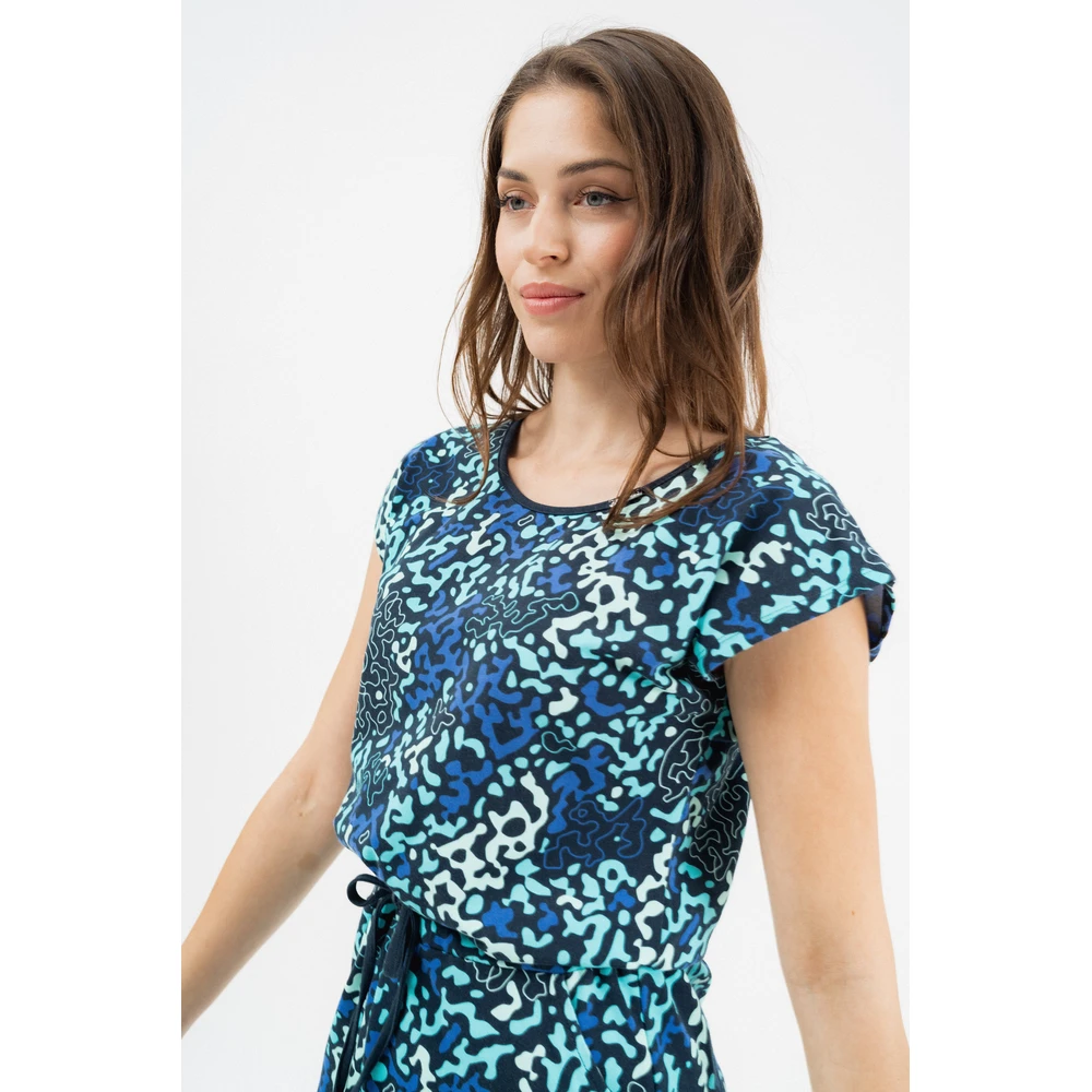 BUDMIL Summer dress Female S dark blue