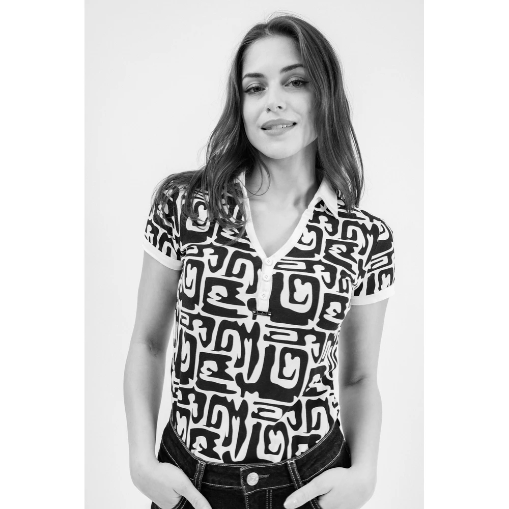 BUDMIL Galléros polo Female L black-white