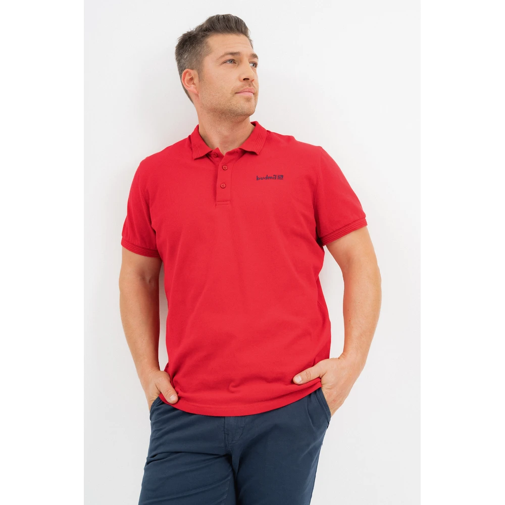 BUDMIL Galléros piké polo Man XXXXL red
