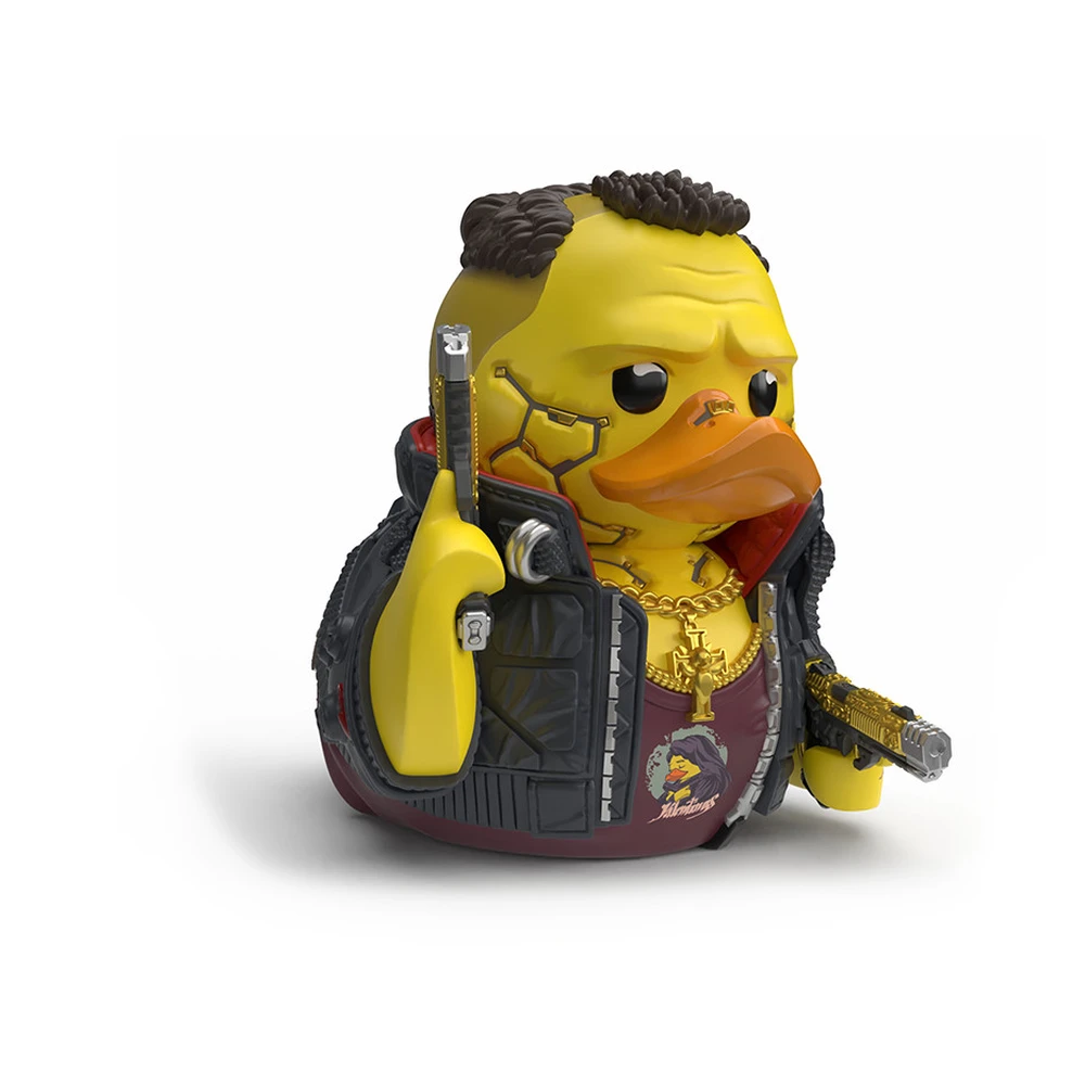 NUMSKULL TUBBZ Cosplaying Ducks - Cyberpunk 2077 Jackie Welles kacsa figura első kiadás NS5421