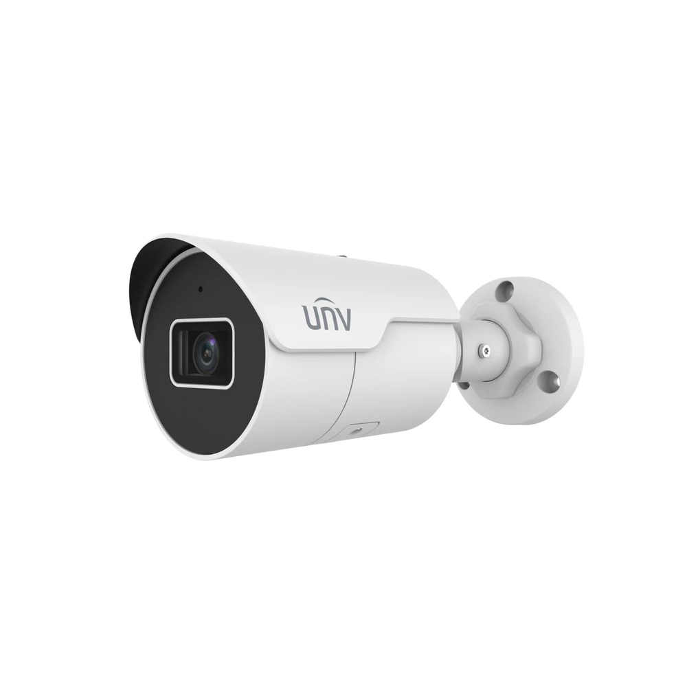 UNIVIEW EasyStar 4MP IP tube camera 2.8mm with microphone IPC2124LE-ADF28KM-H