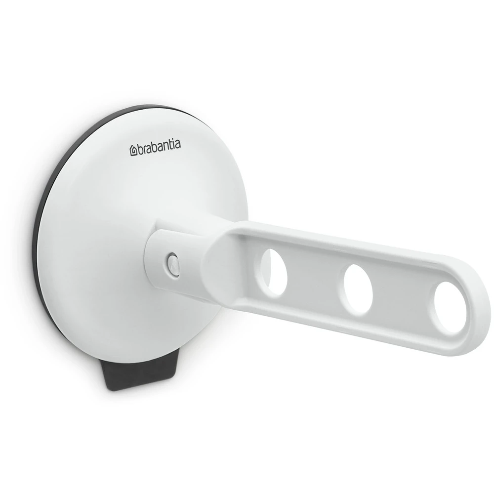 BRABANTIA Ruhaakasztó tapadókoronggal 3db vállfához 2kg világosszürke - 242847 BR242847