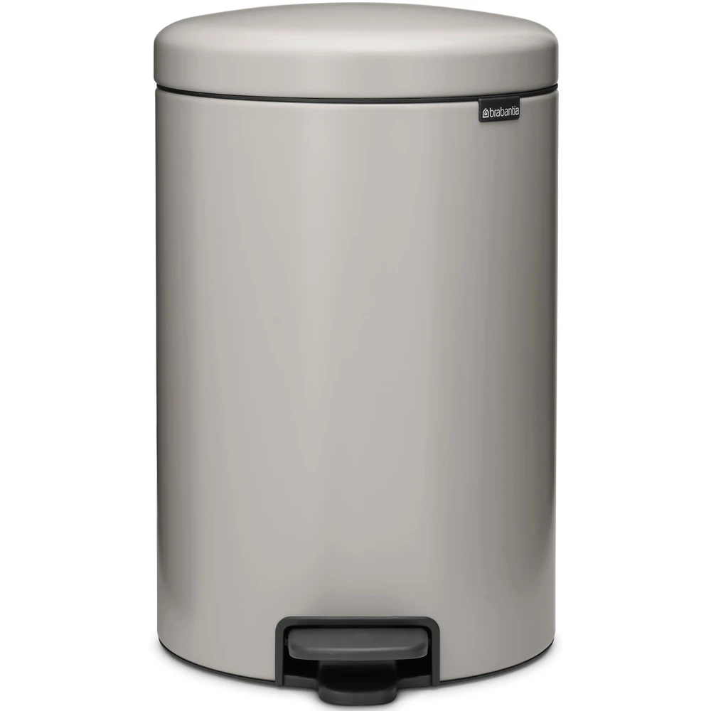 BRABANTIA NewIcon pedal waste collection Soft-Close 20L hamvasszürke BR254406