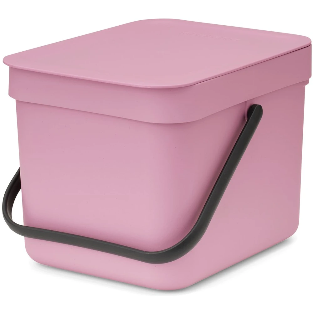 BRABANTIA Sort & Go kitchen waste collection felnyitható cover 6L rózsaszín-lila 255441 BR255441