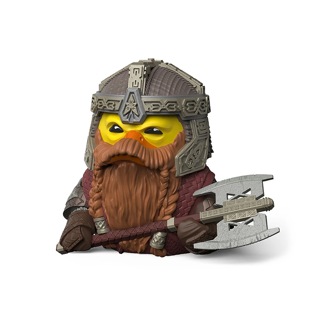 NUMSKULL TUBBZ Cosplaying Ducks - A Gyűrűk Ura Gimli kacsa figura dobozos változat NS4596