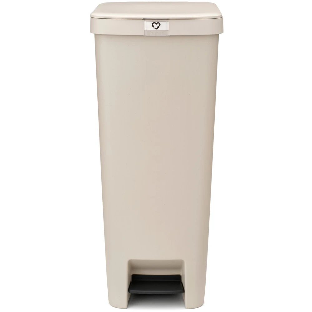 BRABANTIA StepUp pedal waste collection 40L bright beige 251849 BR251849