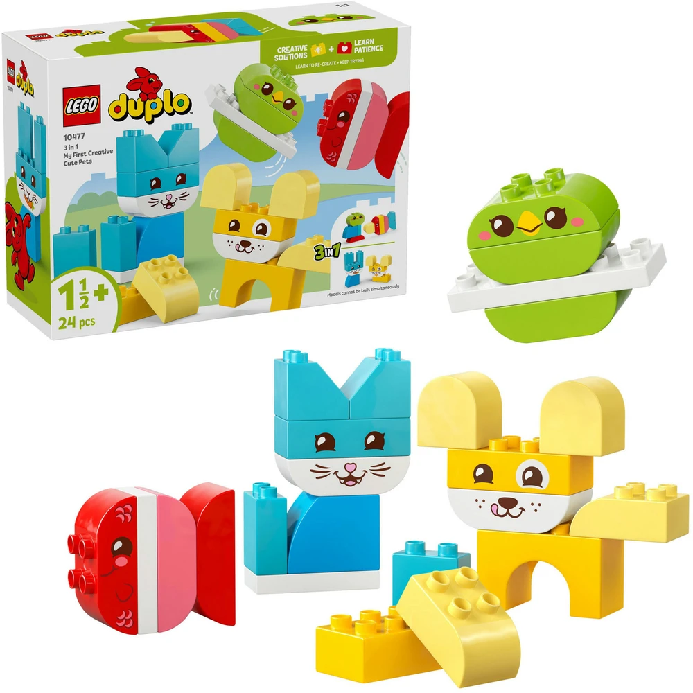LEGO DUPLO 3 az 1-ben kreatív állatok 10477
