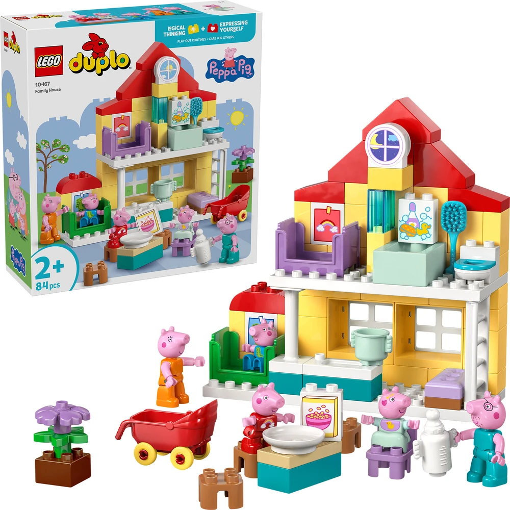 LEGO DUPLO Peppa pig family home 10467
