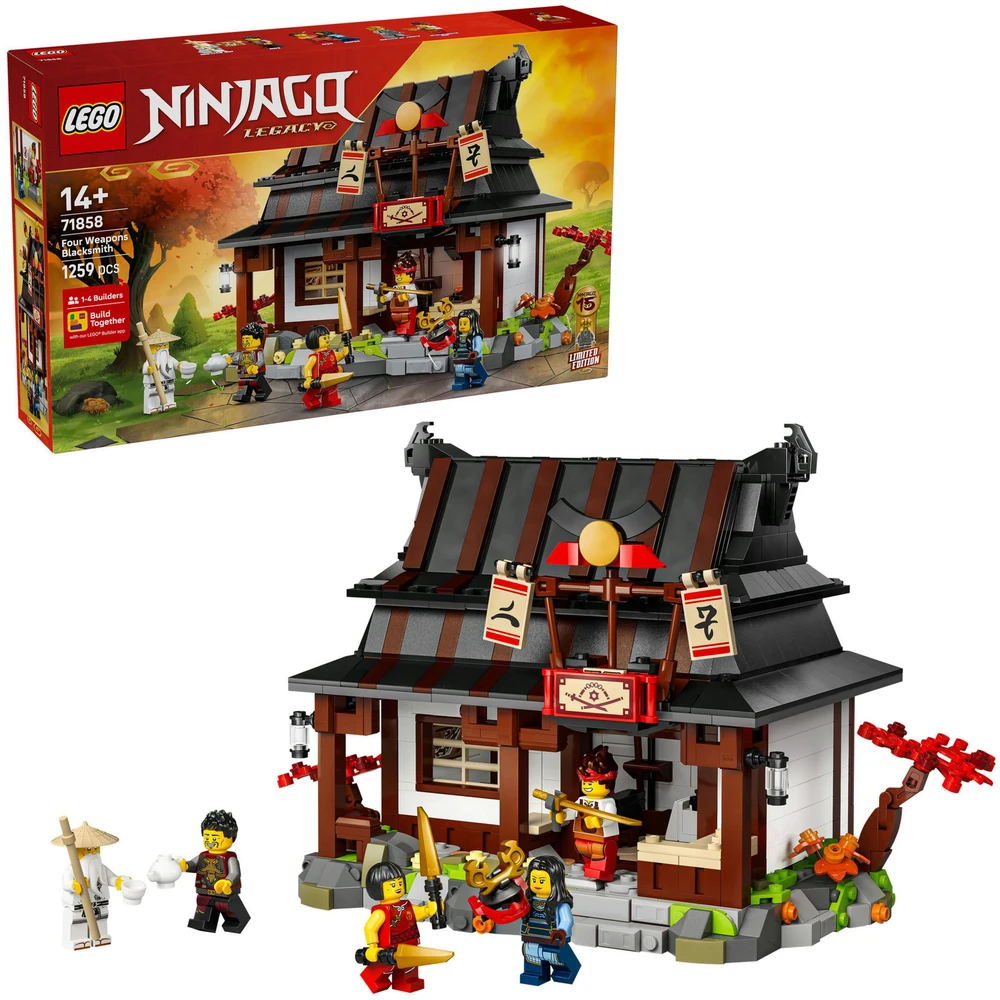 LEGO Ninjago A four fegyverkovácsok 15. évfordulója 71858
