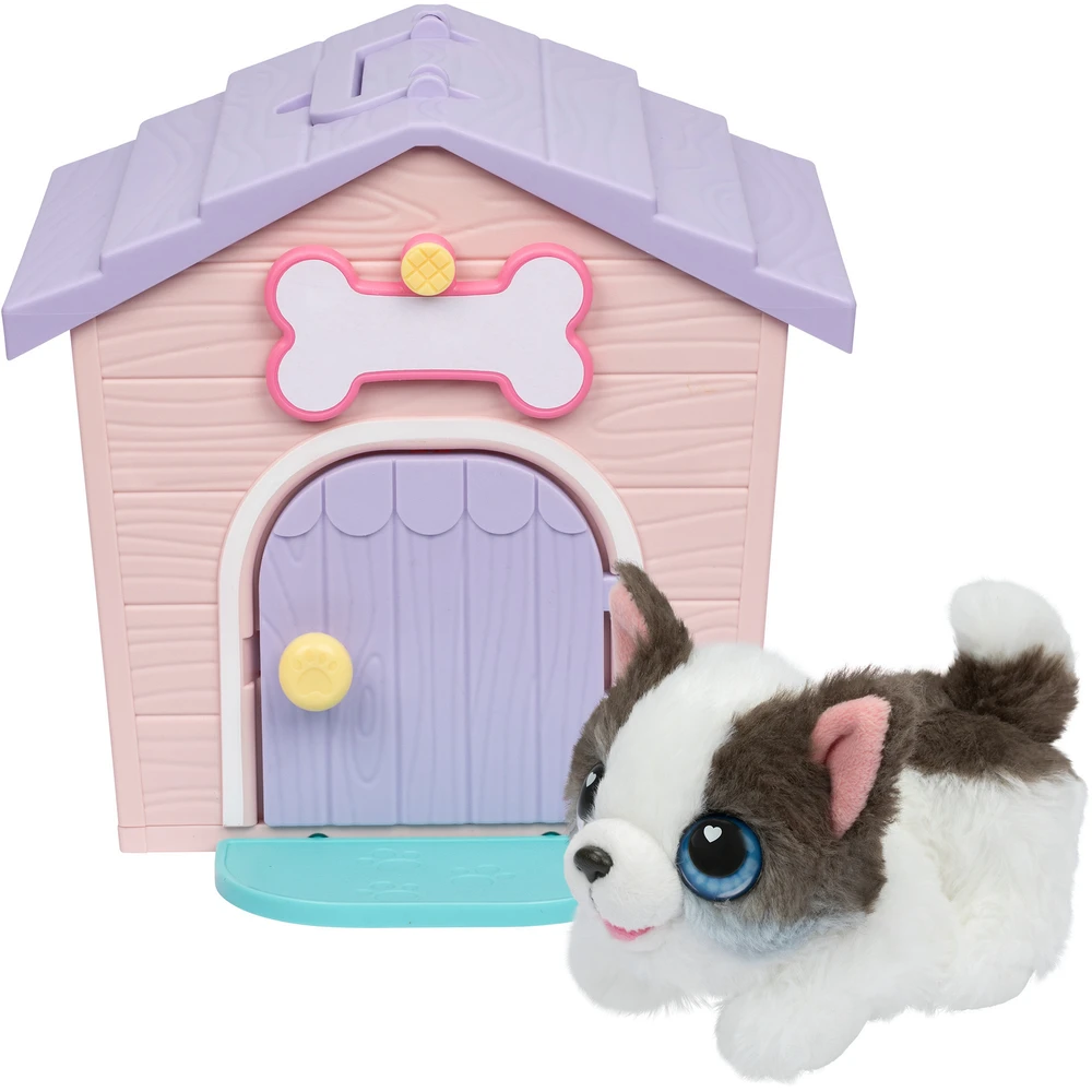 MOOSE TOYS Little Live Pets kutyaház game set pink 26617