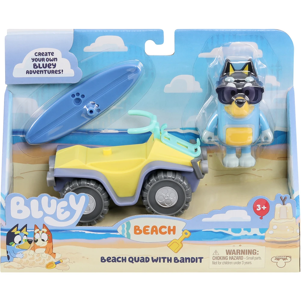 MOOSE TOYS Bluey homokjáró vehicle and figura set 17549